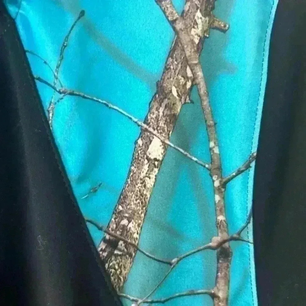 Bushmaster mossy oak women’s hooded full zip sweatshirt jacket size large black - Picture 7 of 8